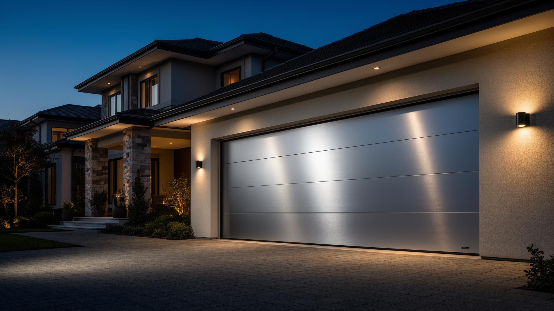 Professional aluminum garage door installation